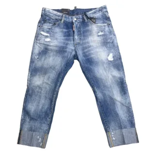 Dsquared2 Skater Jeans, Blaue Denimhose