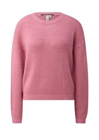 qs - Strickpullover pink - Gr. - XS