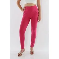 MIRROSI Stretch-Hose Damen Hosen High Waist Strech Hose Elegant Kurzgröße