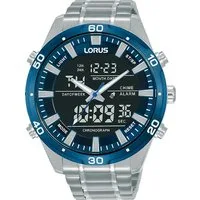 LORUS Chronograph RW647AX9, Armbanduhr, Quarzuhr, Herrenuhr, analog, digital, Stoppfunktion, Datum