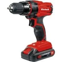 Power X-Change Akku-Bohrschrauber TC-CD 18-2 Li, 18Volt rot/schwarz, Li-Ionen Akku 1,5Ah