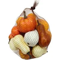 Horror-Shop Dekoobjekt Zierkürbis Deko 20er-Set in Herbstfarben 7 x 6,5 c