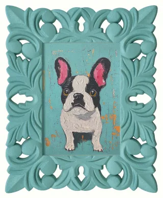 Gemälde BULLY PUPPY