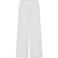MAC Leinenhose gestreift mit Kordelzug