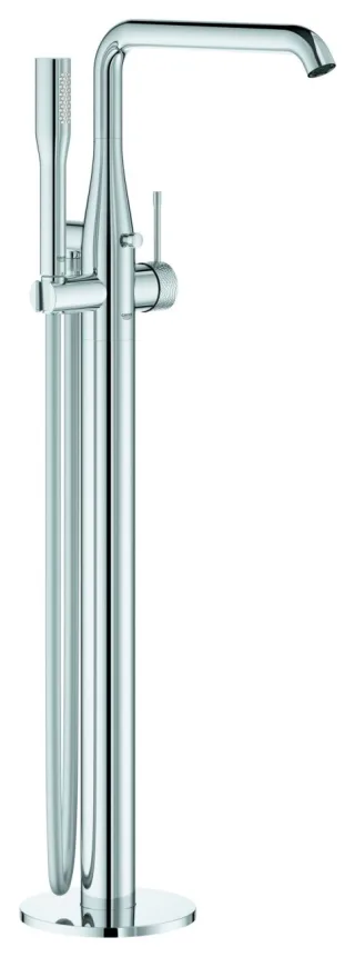 GROHE Einhand-Wannenbatterie Essence 25248_1, Bodenmontage FMS crafted chrom, 25248PF1 25248PF1