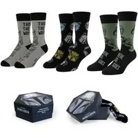Star Wars Socken The Mandalorian Lifestyle Design Größe 38-45 (Packung, 3 Paar)