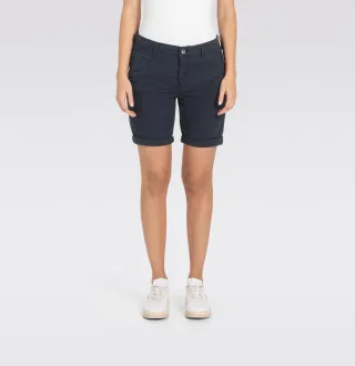 MAC - MAC JEANS - CHINO SHORTS, Fade out gabardine light blau - Gr. - 44/09