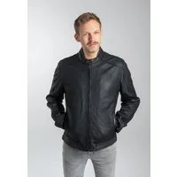 Mauritius Lederjacke MMDeplu mit Bikerkragen