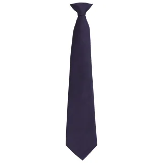 Premier - "Colours Fashion" Krawatte Zum Anklemmen für Herren/Damen Unisex (Marineblau)