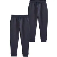 Next Jogginghose Slim Fit Jogginghosen mit Baumwolle, 2er-Pack (2-tlg)