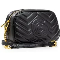 GABRIELLA G By Gabriella Gucci Umhängetasche VALENCIA, Damen Umhängetasche, Handtasche, Schultertasche mit Logoverzierung