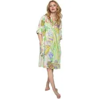 Emily Van Den Bergh Blusenkleid Flower Print