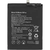 Akku für Huawei P20 Pro Mate20 Mate10 Pro HB436486ECW 4000mAh Batterie Handy-Akku (1 St)