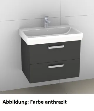 Artiqua 415 Waschtischunterschrank für Pro S 810967 Weiß Matt Select, 415-WU2L-L56-7161-171 415-WU2L-L56-7161-171