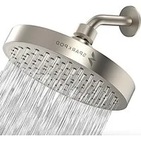sparkpod Regenduschkopf Luxus XL Hochdruck Duschkopf Regendusche Anti-Kalk Düsen Spa-Feeling, (Luxuriöser Duschkopf mit Hochdruck-Wasserdurchfluss, modernes Design, 4-tlg., Hochdruck-Regendusche mit 90 Anti-Kalk-Düsen, einfache Montage), Hochdruck-Du