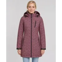 DEPROC Active Softshelljacke SHELBY LONG leichter Softshell Kurzmantel mit abnehmbarer Kapuze