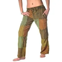 SIMANDRA Pumphose Patchwork (1-tlg) mit Bindeband