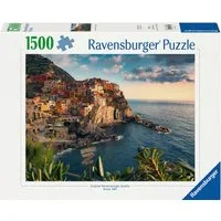 Ravensburger Puzzle Blick auf Cinque Terre, 1500 Puzzleteile, Made in Germany