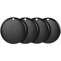 pedete GPS-Tracker für Android & iOS-4 St AirTag SmartTag schlüsselfinder Bluetooth-Tracker (Tracker Tags Key Finder Smarttag schlüsselfinder Luggage, Suitcase)