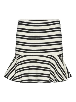VERO MODA - VMGOLD NW SKATER SKIRT GA Black - Gr. - S