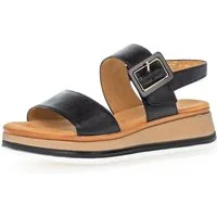 Gabor RHODOS Keilsandalette, Riemchensandale, Sommerschuh, Sandale in Weite G (weit)