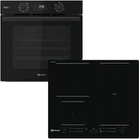 BAUKNECHT Backofen-Set BAKO 820 Pyro Steam, mit 1-fach-Teleskopauszug, FlexiClean - zwei mühelose Reinigungsfunktionen (Pyrolyse & Hydrolyse) je nach Bedarf, GentleSteam – für ein saftiges Inneres und ein knuspriges Äußeres