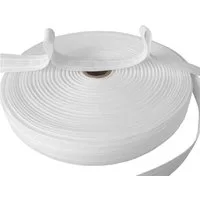 Bestlivings Faltenband FP-25-1Z, Gardinen, Vorhänge, Gardinenstoff, Gardinenband mit 1er Falte "Weiß" 25mm (Länge: 5m - 50m)