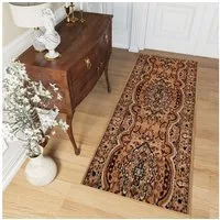 Tapiso Läufer ATLAS, rechteckig, Höhe: 8 mm, Meterware Flur Kurzflor Küche Wohnzimmer Schlafzimmer