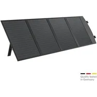 XLAYER Solarmodul Solarpanel faltbar I 80W I tragbar I Solaranlage I Camping I Notstrom, 80.0 W, (Set, 1-St)