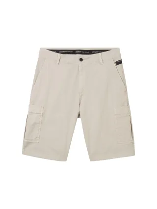 Denim Tom Tailor - Relaxed Cargoshorts light dove grey - Gr. - S