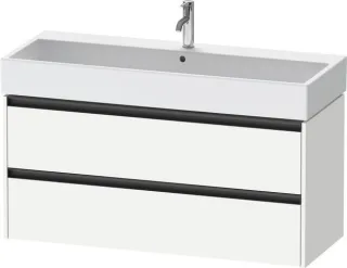 Duravit Ketho.2 Waschtischunterbau wandhängend Weiß Matt 1184x460x549 mm - K25279018180000 K25279018180000