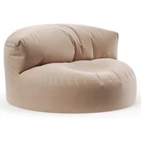 Green Bean Sitzsack Sitzsack Sofa Indoor Outdoor Lounge (mit Rückenlehne, wasserabweisender & abwaschbarer Bezug), Couch Sitzmöglichkeit Gartenliege mit Rückenlehne