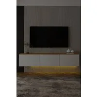 DEMA Home TV-Schrank Neon TV-Möbel hängend, incl. Beleuchtung Breite/Höhe/Tiefe: 160/35/32 cm