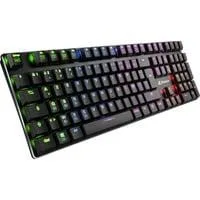 PureWriter RGB, Gaming-Tastatur schwarz, FR-Layout, Kailh Choc Low Profile Blue