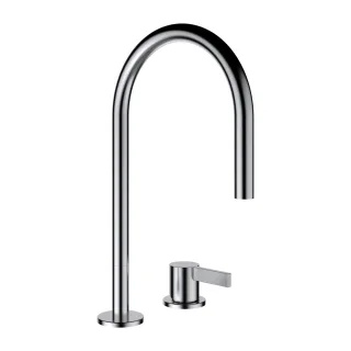 LAUFEN 2-Loch Waschtischmischer Kartell LAUFEN Schwenkauslauf Ausladung 166 mm Ausladung 166 mm ohne H3113320902201