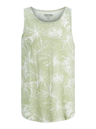 JACK&JONES - JORBREEZY AOP TANK TOP ORGANIC LN - Gr. - XXL