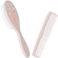 Babynova Haarbürsten-Set Baby Bürstenset, 2-tlg., Babybürste & Kamm