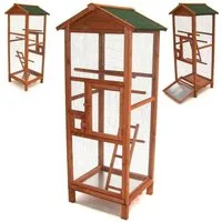 Apex Vogelhaus Vogelvoliere Voliere Vogelkäfig Käfig Vogelhaus Tierkäfig 56611
