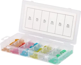 KS Tools Sortiment Mini-Sicherungen, 5-30A, 120-tlg - 970.0280