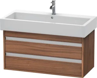 Duravit Ketho Waschtischunterbau wandhängend Nussbaum Matt 950x440x480 mm - KT663807979 KT663807979