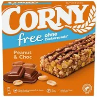 CORNY Riegel free Peanut & Choc, 6 Müsliriegel