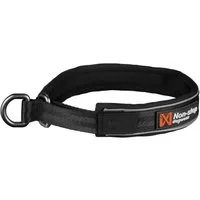 Non-stop dogwear Hunde-Halsband CRUISE Collar black, Webbing: Nylon Inner material: Neopren Threads: Nylon Aluminum D-ring, Gut gepolstertes Hundehalsband mit Zugstopp-Funktion
