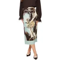 Marc Cain Midirock Fading Flowers Premium Damenmode