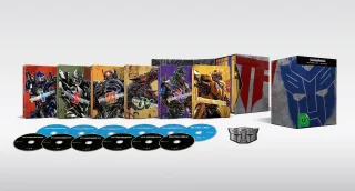 Transformers 6-Movie Collection - Limited Steelbook [6 4K Ultra HDs] + [6 Bonus Blu-rays]