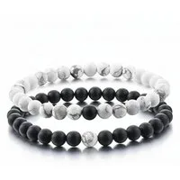 YouBella Armband Perlenarmband Set – Elastisch – Nickelfrei & Hautfreundlich (Armband-Set, Elastisches Perlenarmband aus Natursteinen für Damen & Herren), Nickel- & bleifrei, hautfreundlich, vielseitig kombinierbar