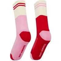 Many Mornings Sportsocken Many Mornings Sport Red Romance (1 Paar, 1-Paar, 1 Paar) immer ein dismatching Paar