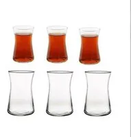 Pasabahce Gläser-Set 6er Set Teegläser 160cc 5 1/4 oz transparent, 6-tlg.