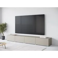 OTTO home Lowboard Denver Erlebe die Weltmeisterschaft im XXL-Format, Elegantes TV-Möbel 300 cm, speziell für bis zu 98-Zoll Fernseher