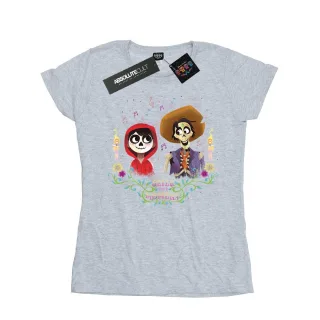 Disney - "Coco Miguel And Hector" T-Shirt für Damen (Grau)