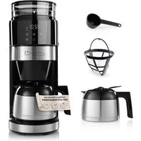 Barista Filterkaffeemaschine mit digitalem Touch-Display mit Mahlwerk + Isolierkanne